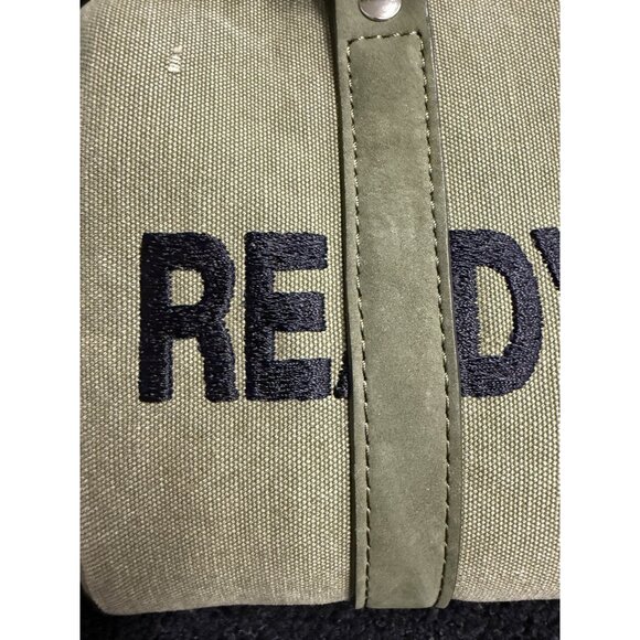 Readymade Olive Green Canvas Overnight Bag Made In Japan - Picture 5 of 15